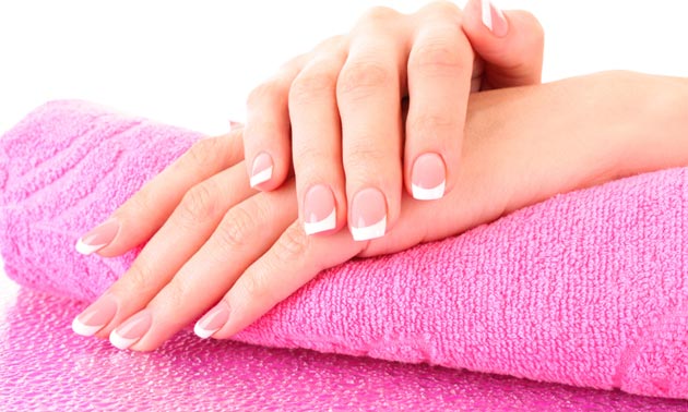 French Manicure Rosa