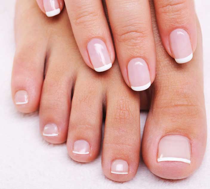 French Manicure Nails Hilfe Zu Frenchnagel Manikure Nail Art